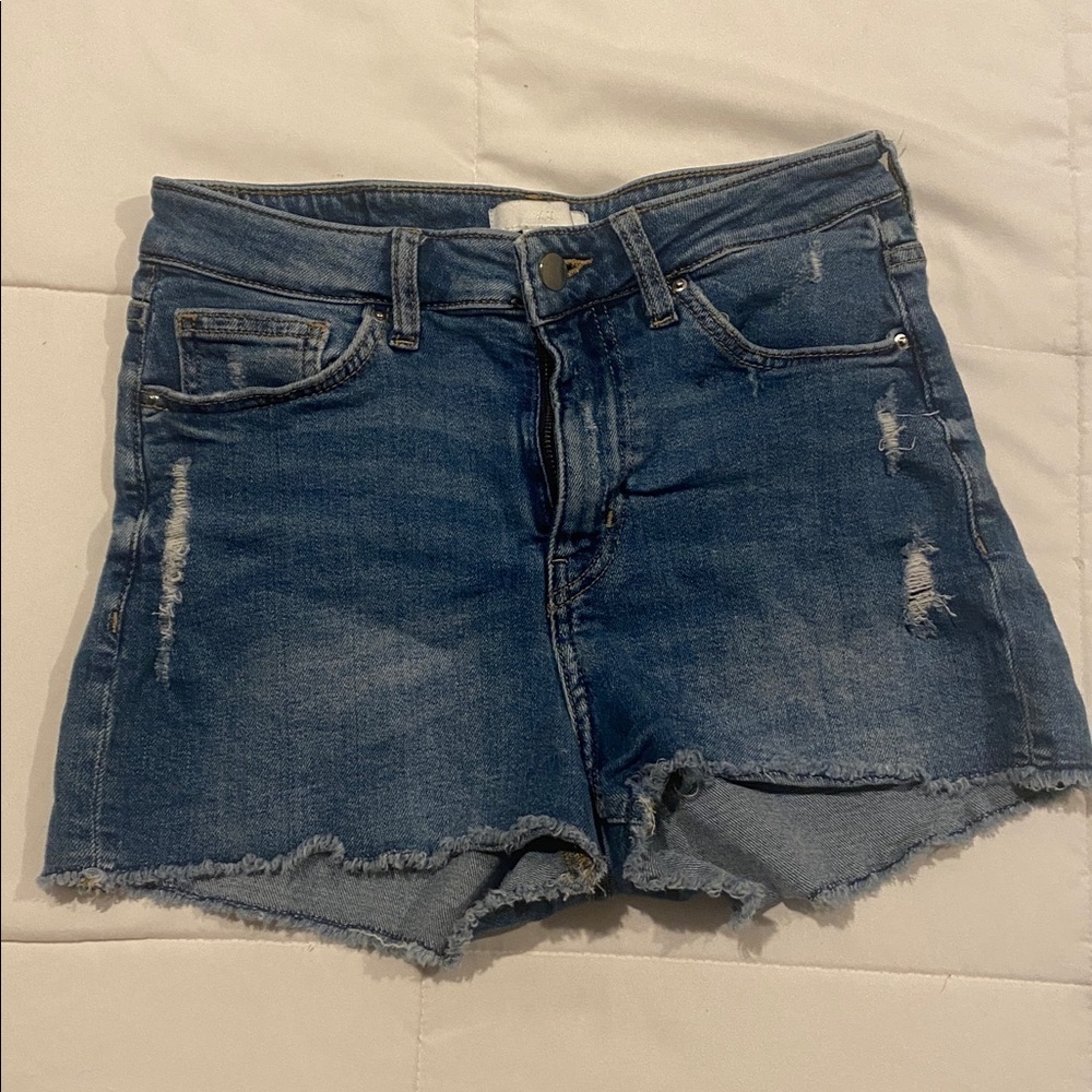 H&M Light Blue Denim Pants Size 6